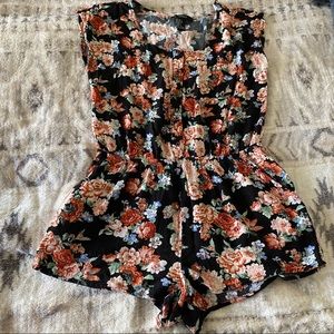 Forever 21 Floral Romper